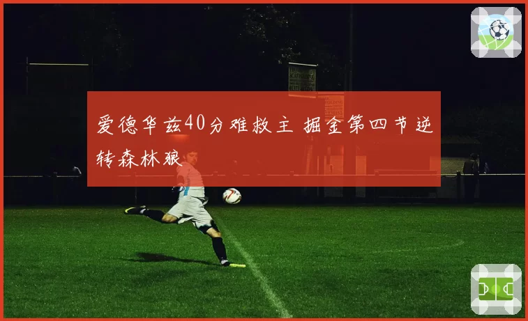 爱德华兹40分难救主 掘金第四节逆转森林狼
