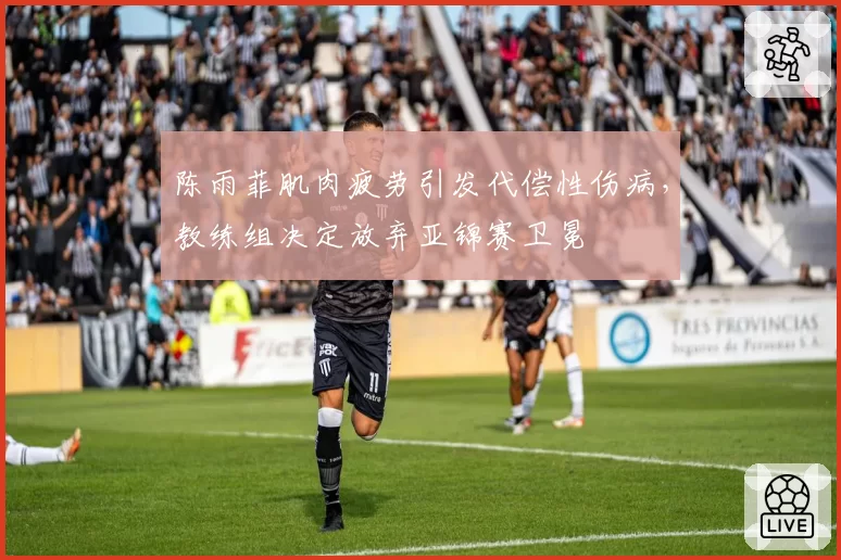 陈雨菲肌肉疲劳引发代偿性伤病,教练组决定放弃亚锦赛卫冕