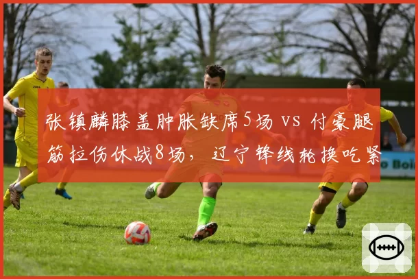 张镇麟膝盖肿胀缺席5场 vs 付豪腿筋拉伤休战8场，辽宁锋线轮换吃紧程度对比